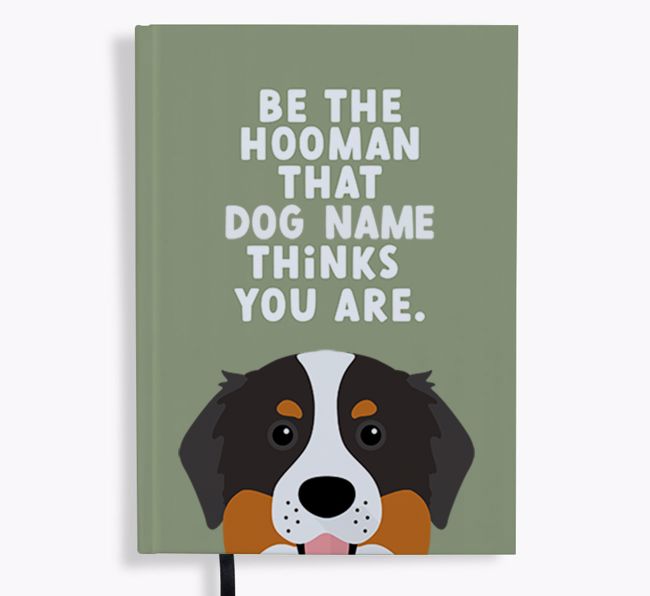 Be The Hooman: Personalised {breedFullName} Notebook